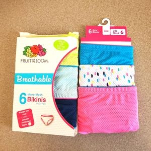 6 girls micro mesh Bikinis